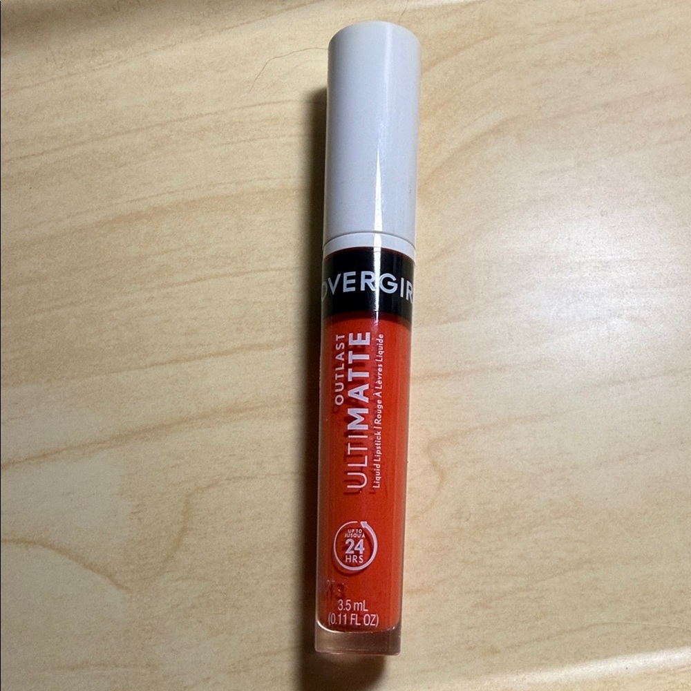 Two (2) COVERGIRL Outlast Ultimate Matte Lipstick - Orange - 125 Bella Bellini